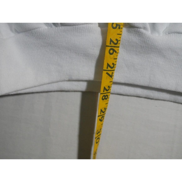 Vtg MC Energy Sportswear Sweatshirt Womens L White Embroidered USA Teddy Bear - Picture 11 of 11